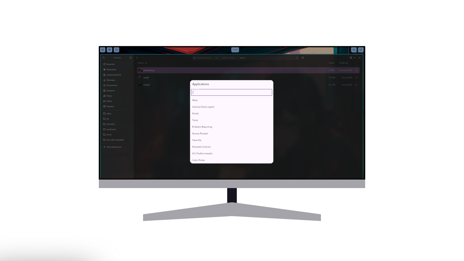 Yara Shell: A minimal "Desktop Environment" written in flutter